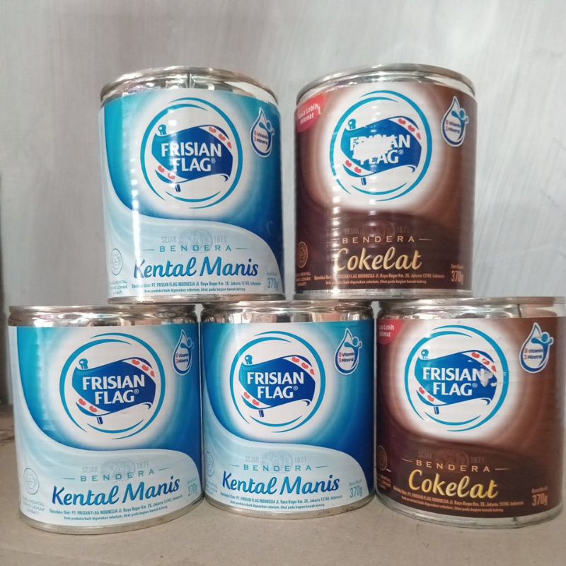 

Susu kental manis Frisian Flag 370gr