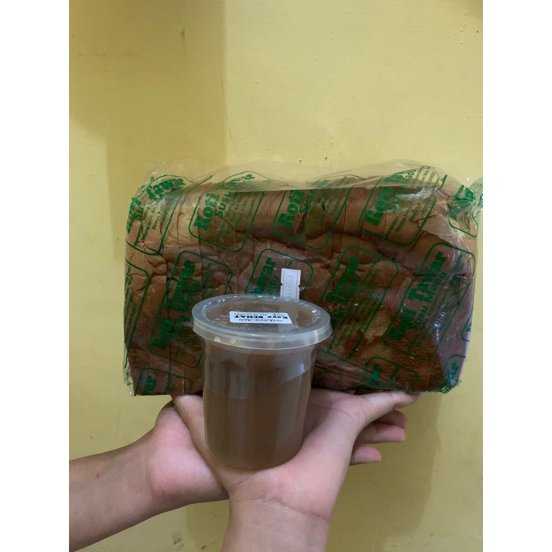 

PAKET roti tawar+selai (pandan,susu) terlaris