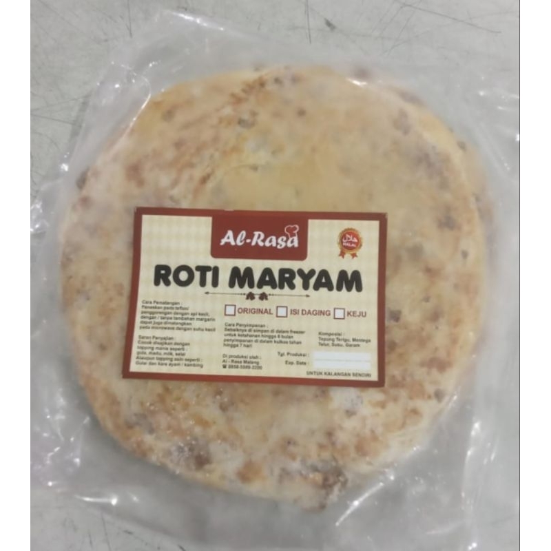 

Roti Maryam Daging Al-Rasa isi 5pcs