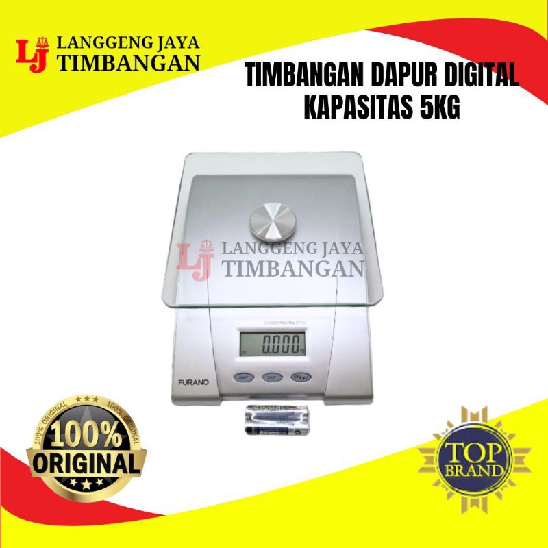 Timbangan dapur FURANO 5055 by CAMRY