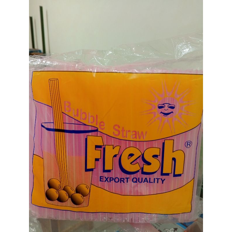 (per pack) Sedotan plastik kecil | sedotan murah | sedotan jus | sedotan merk fresh