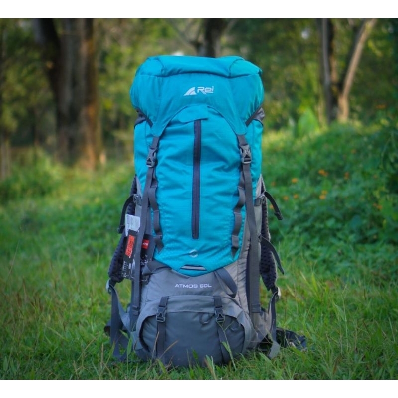 carrir arei/arei Atmos/ Atmos 60 liter/ tas gunung/ tas camping/ tas gunung 60l liter/ arei Atmos 60