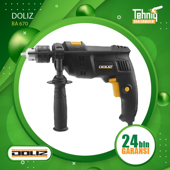 Mesin bor Tembok DOLIZ BA670 / Impact Drill DOLIZ BA670 13mm