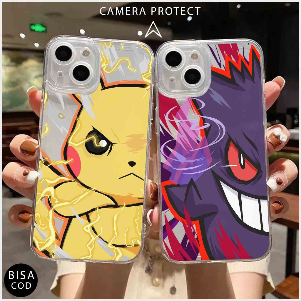 Casing Infinix Note 11 PRO NOTE 10 PRO NOTE 12 2023 NOTE 30 SMART 5 SMART 6 RAM 3 SMART 6 SMART 4 SMART HD SMART 6 PLUS INFINIX NOTE 10 ZERO 5G GT 10 PR NOTE 30 PRO SMART 8 NOTE 7 NOTE 8 Case Hp Motif PIKA Pelindung Hp Softcase Clear Case Cover Hp