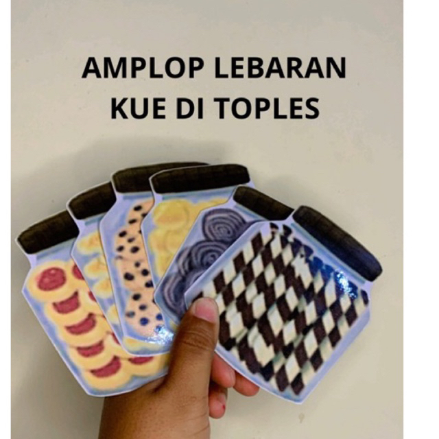 

AMPLOP LEBARAN 2024 3DIMENSI MOTIF KUE TOPLES