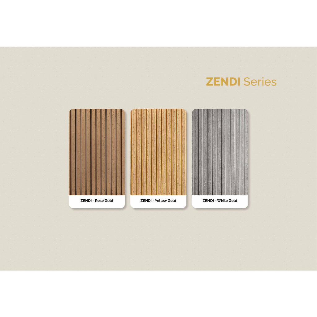 Wood Panel WPC / Wall Panel WPC / Panel Dinding Kayu / ZENDI SERIES