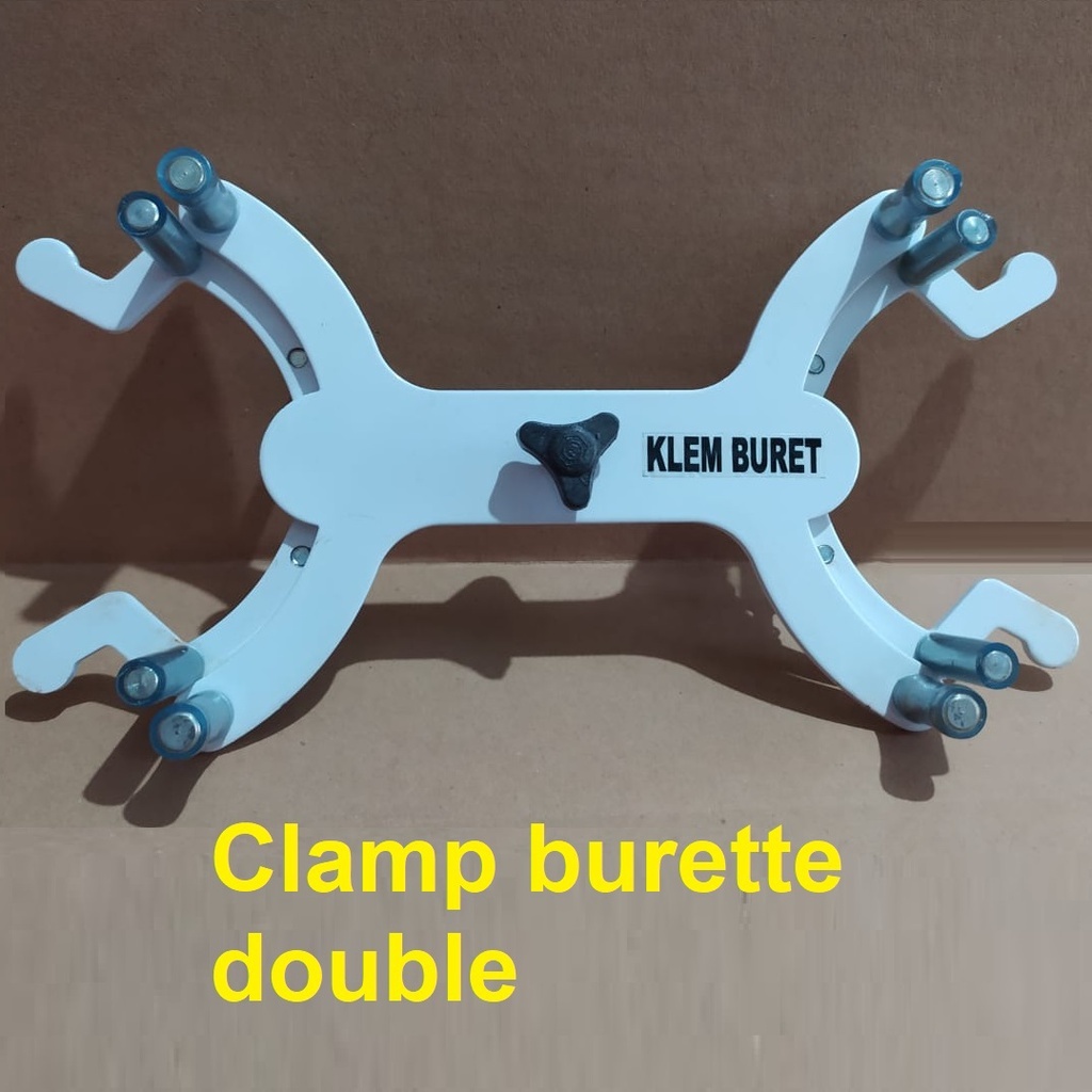 Klem Buret Double / Penjepit Buret
