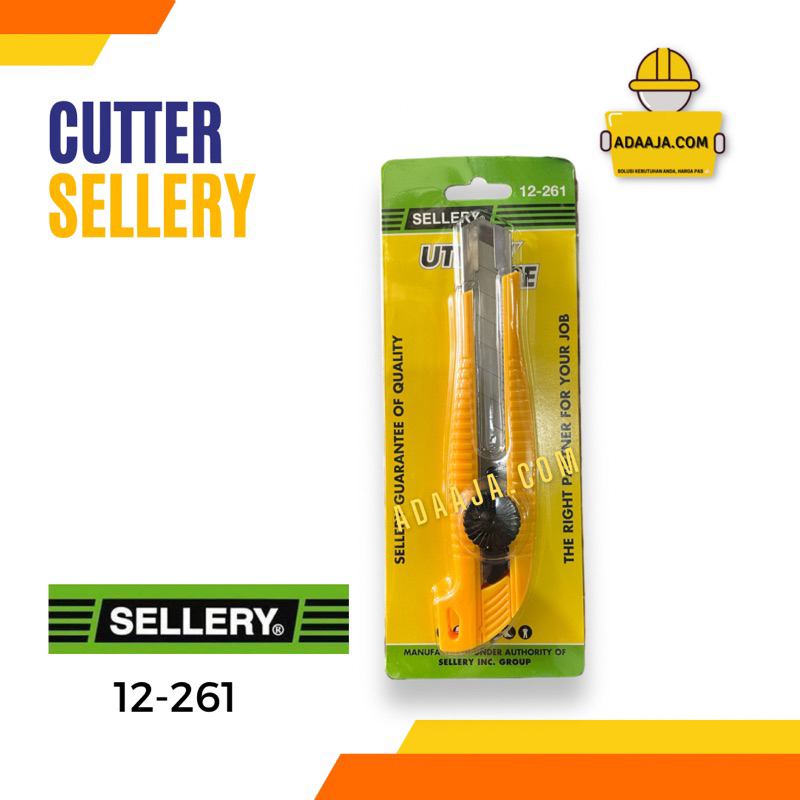 

Pisau Cutter Utility Knife Sellery 12-261