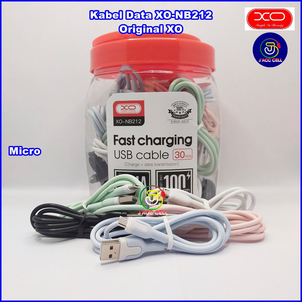 Kabel Data XO-NB212 Kabel Casan Micro USB 2.4A Fast Charging XO NB212 Original XO