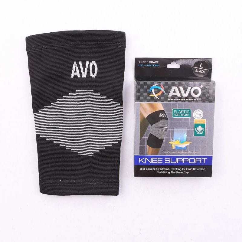 Knee Support Avo - Deker Lutut Pendek Original  Deker Lutut Avo