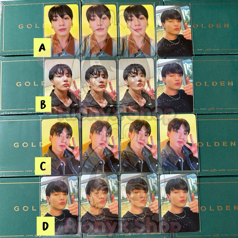 [READY STOCK] BTS Jungkook Album "Golden" LUCKY DRAW Yetimall China