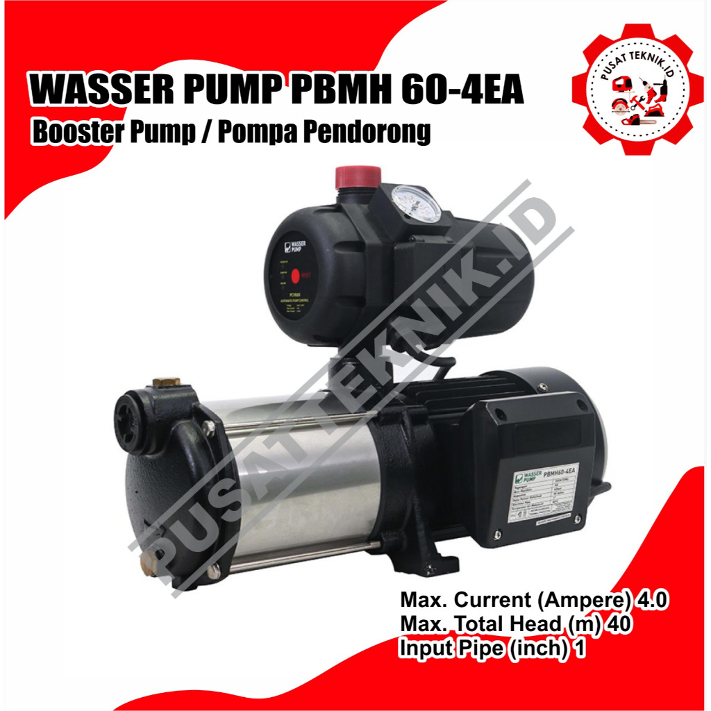 WASSER PBMH 60-4 EA POMPA BOOSTER MUTISTAGE WASSER PBMH 60-4 EA