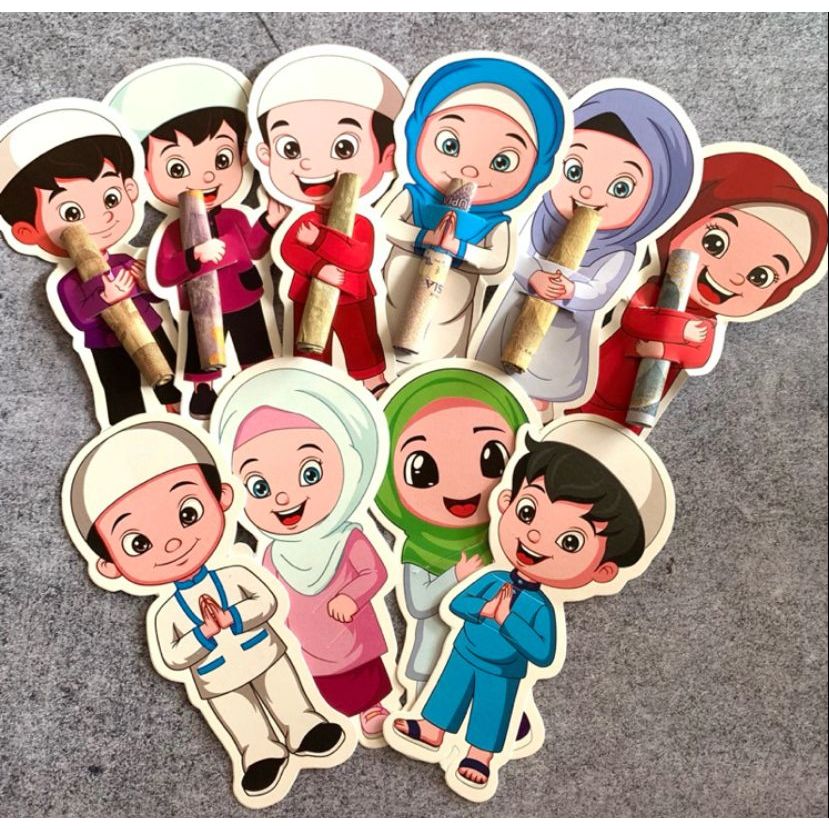 

AMPLOP LEBARAN PELUK 1 pack isi 10