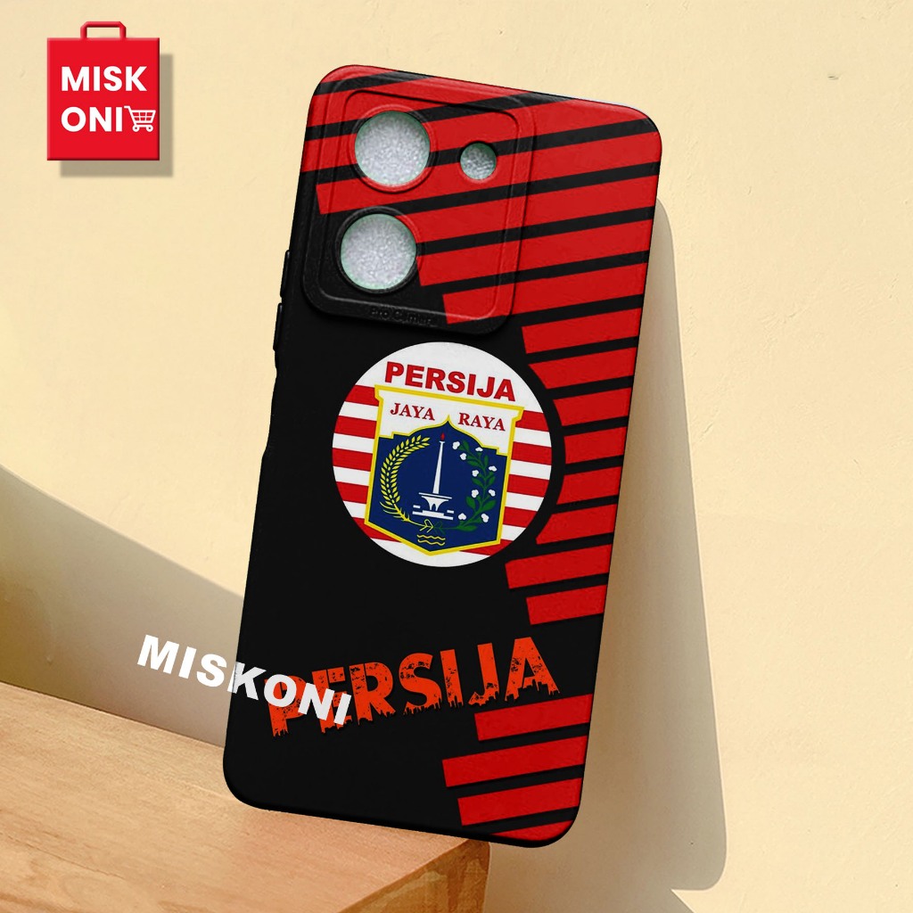 Case Hp Vivo Y27S Terbaru MISKONI Motif Persija YG35 Cover Procamera Sillicone TPU Premium Soft case