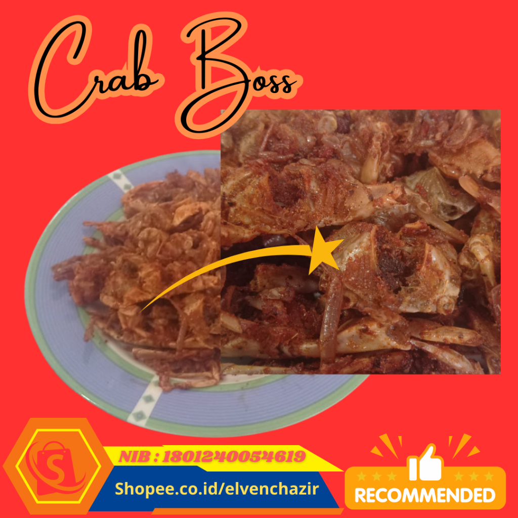 

Snack Baby Crab Krispi Pedas Barbeque Murah 50 gr