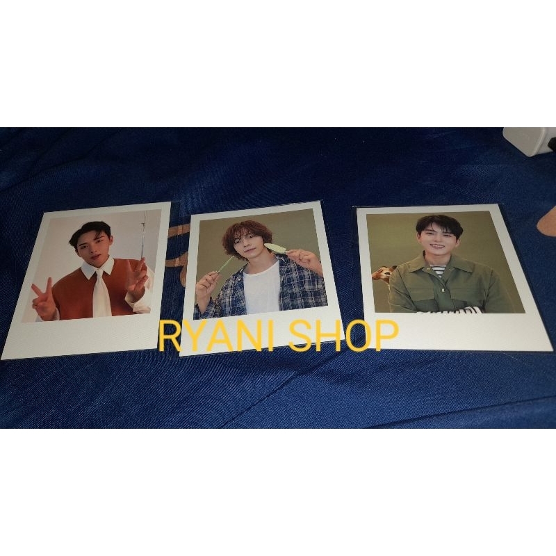 POLAROID SEASON GREETINGS 2024 SG24 SUPER JUNIOR DONGHAE RYEOWOOK SJ PHOTOCARD PC KPOP