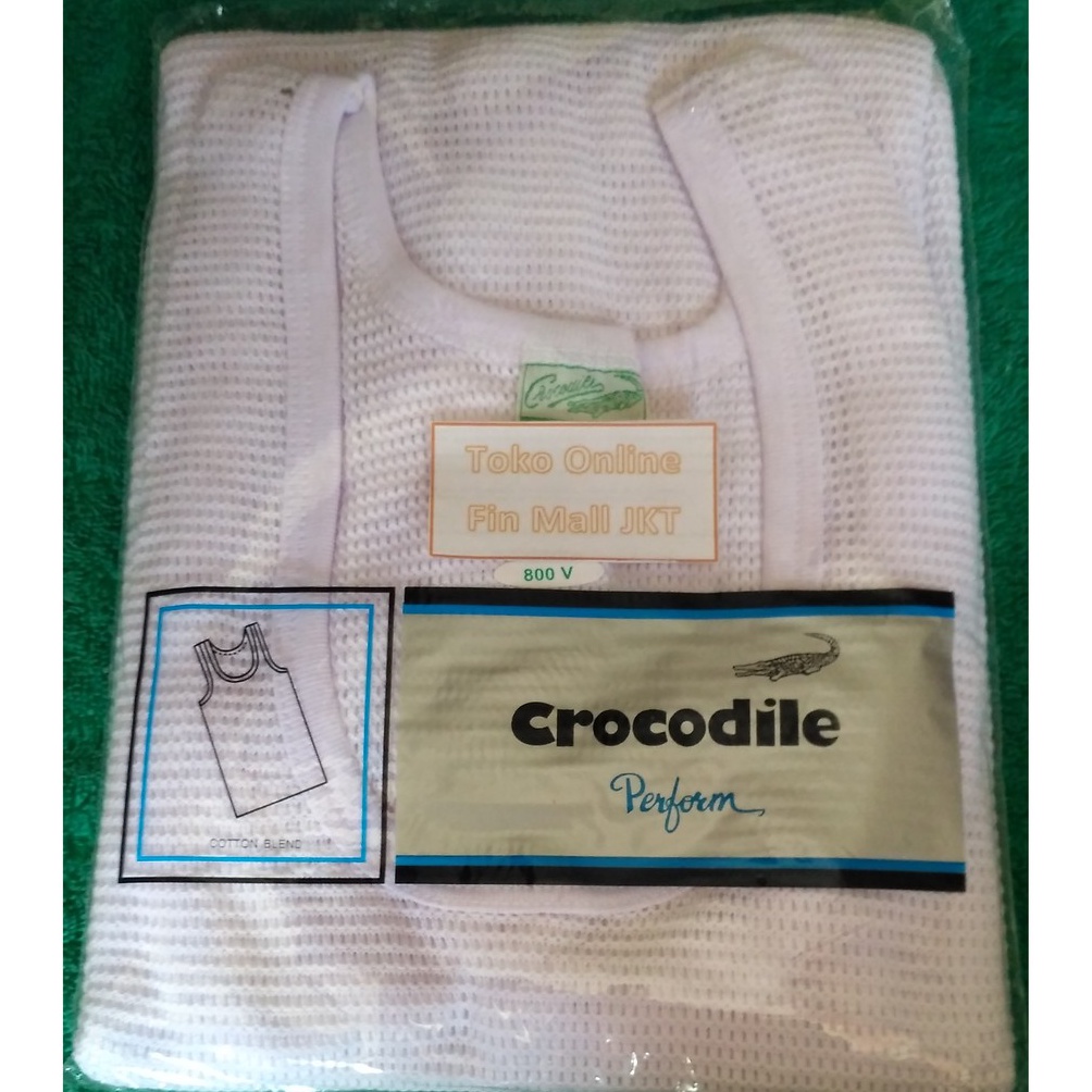 Realpct Singlet crocodile 8 jala Grosir