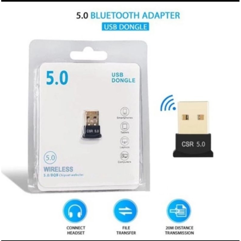 NEW Bluetooth versi 5.0 COD Bayar Ditempat dongle USB BT v 5.0 v5.0 wireless terbaru fast receiver k