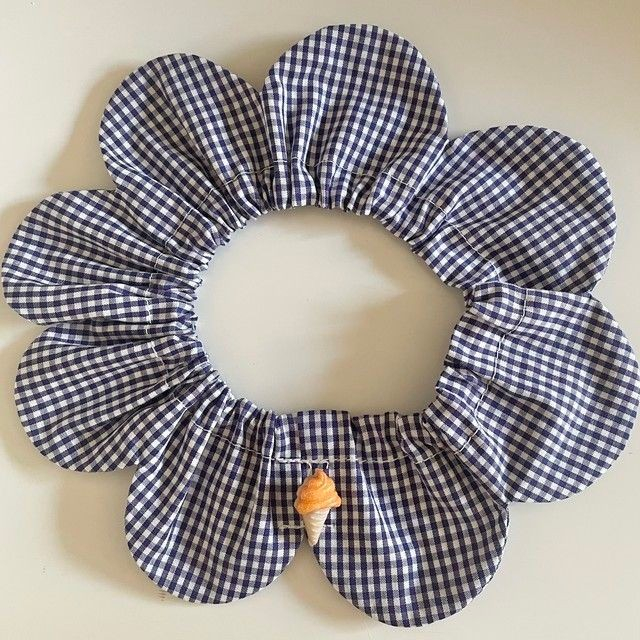 colar kain FLOWER/ Collar kain untuk kucing anjing kelinci / pet collar / pelindung leher