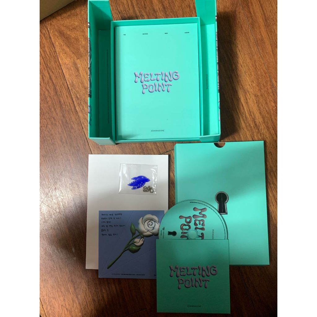 (SEALED PO) ALBUM ZEROBASEONE ZB1 - MELTING POINT