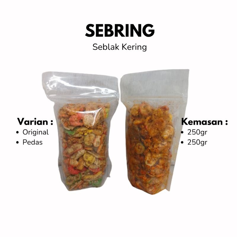 

NH Sebring seblak kering cikruh