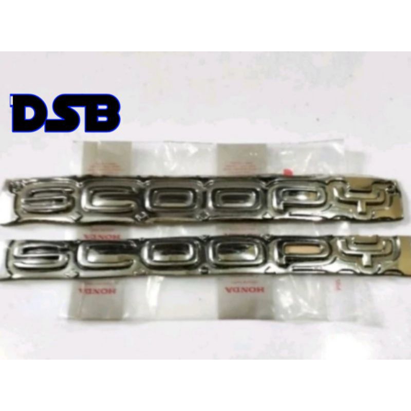 Emblem Scoopy 2021 original Emblem Scoopy 2022 100% original honda