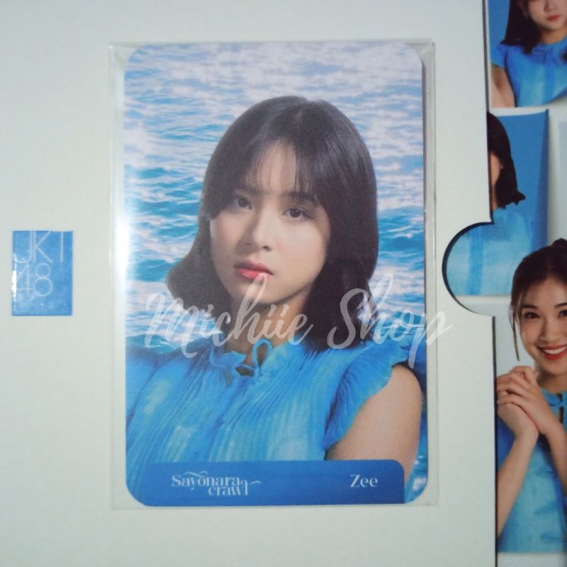 Photocard Sayonara Crawl Zee JKT48 | PC Zee Sayonara Crawl Official