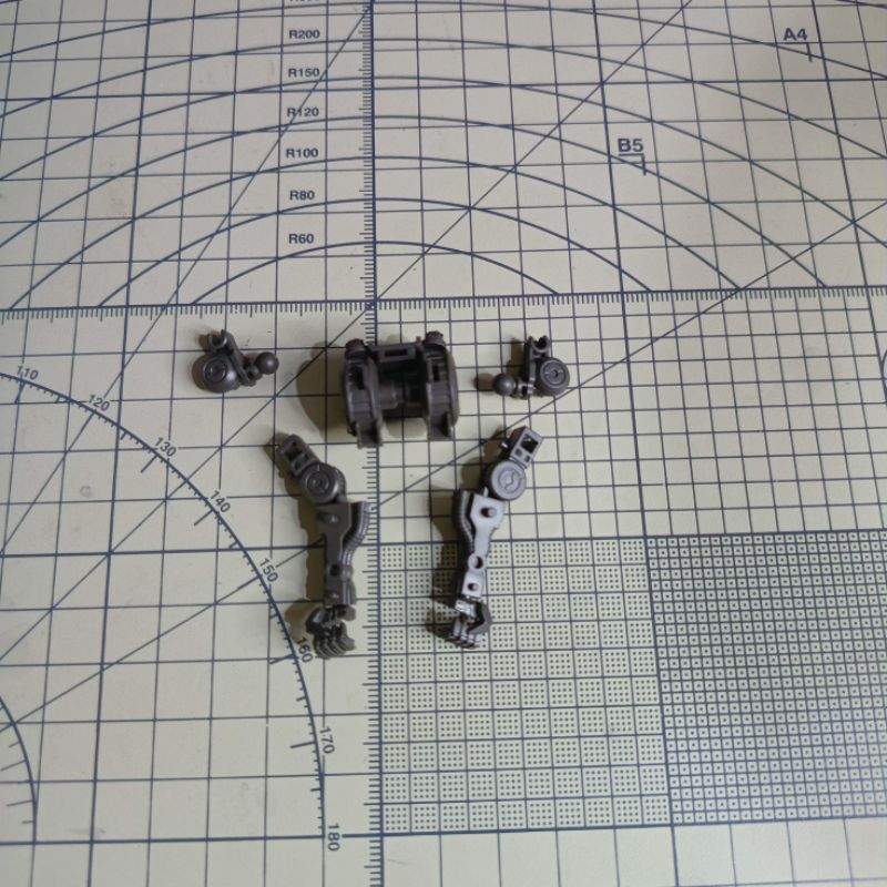 HGIBO 1/144 HG HIGH GRADE GUNDAM BARBATOS LUPUS, VIDAR, ASTARPTHPART INNER FRAME