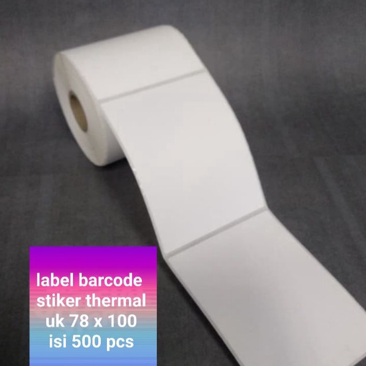 

XG34448 LABEL BARCODE THERMAL 78X1 MM 78X1MM 8 x 1 mm 4 x 3 CORE 1 INCH