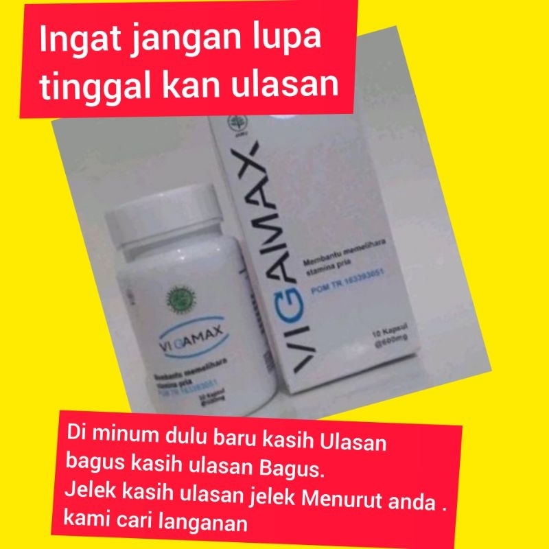 ADA VIGAMAX ASLI ORIGINAL 100%