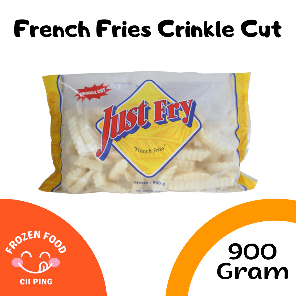 

French Fries Crinkle Cut 900gr / Kentang Goreng / Frozen Food