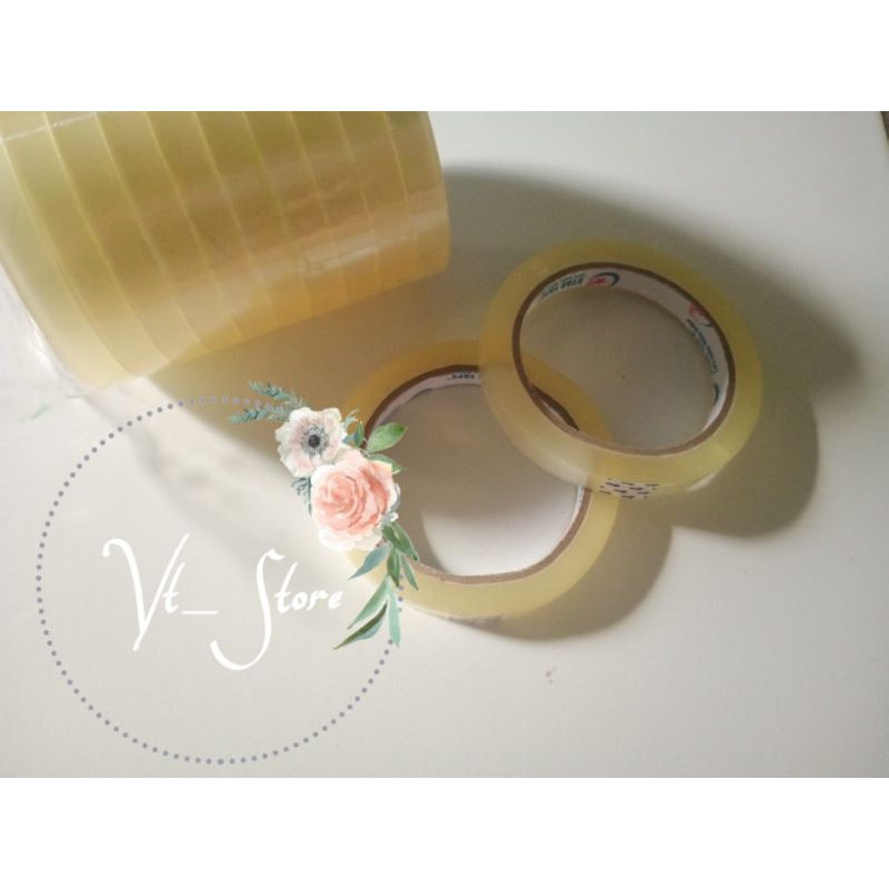 

LAKBAN OPP CLEAR BENING (KUNING) 12MM