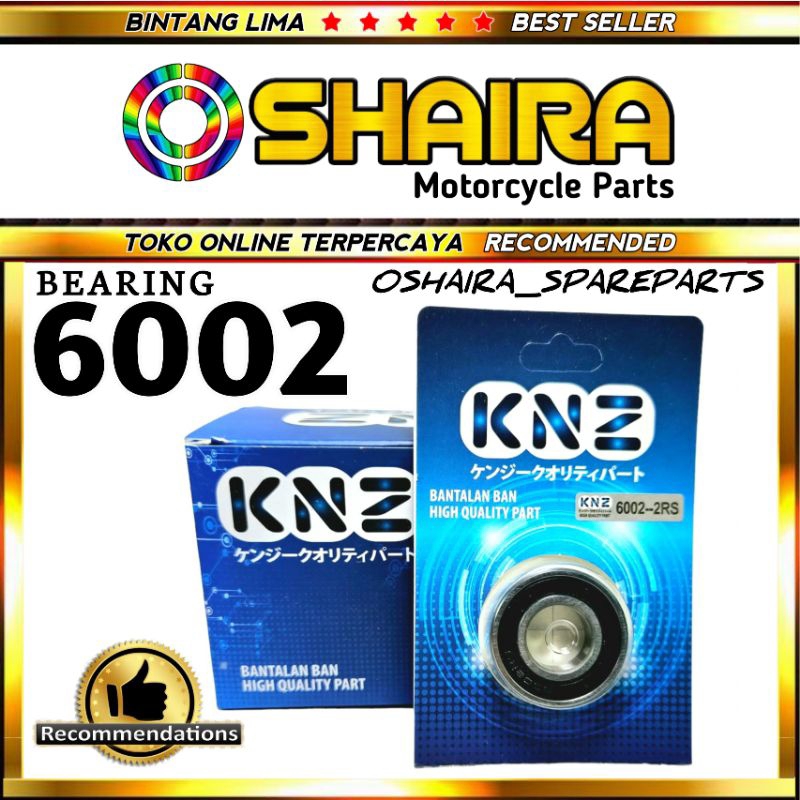 BEARING LAHER KNZ 6002 2RS PRESS/BEARING 6002/KLAHAR 6002/LAHAR 6002