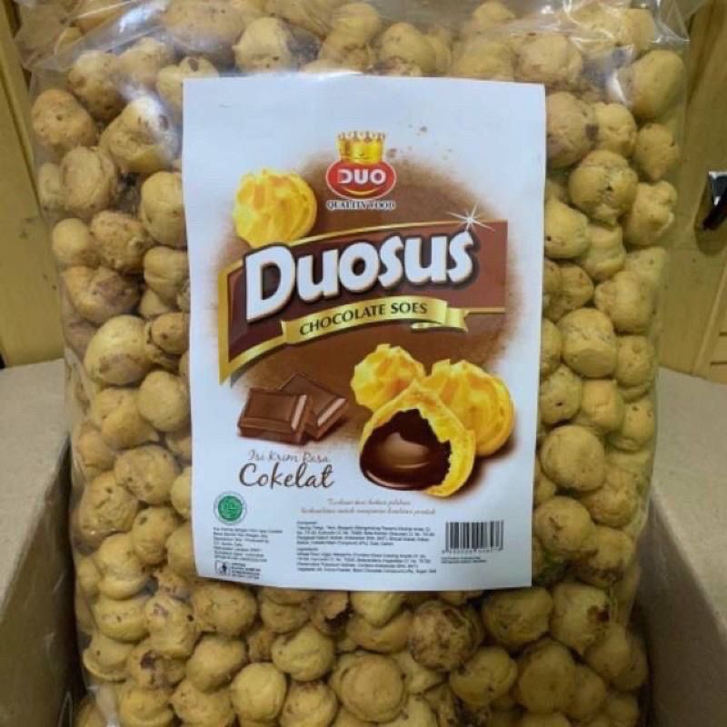 

Cemilan coklat duo soes