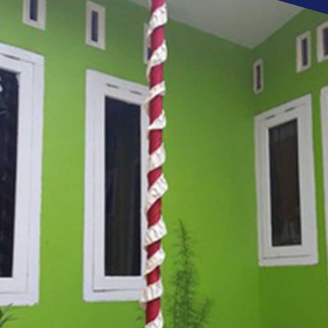 Lilitan Tiang Tenda/bungkus tiang tenda/hiasan tiang tenda