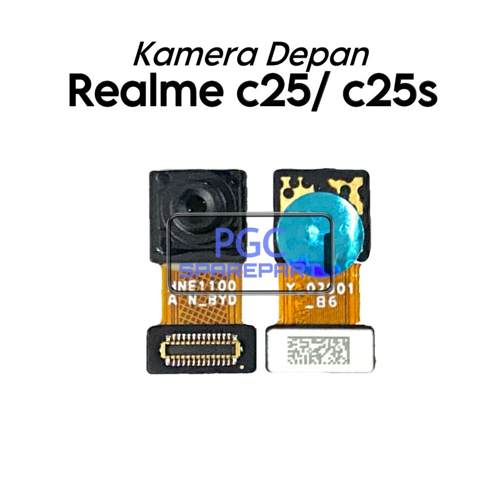 Kamera Depan Realme C25 / C25s / RMX3193 / RMX3191 / RMX3195 / RMX3197 - Small Front Camera