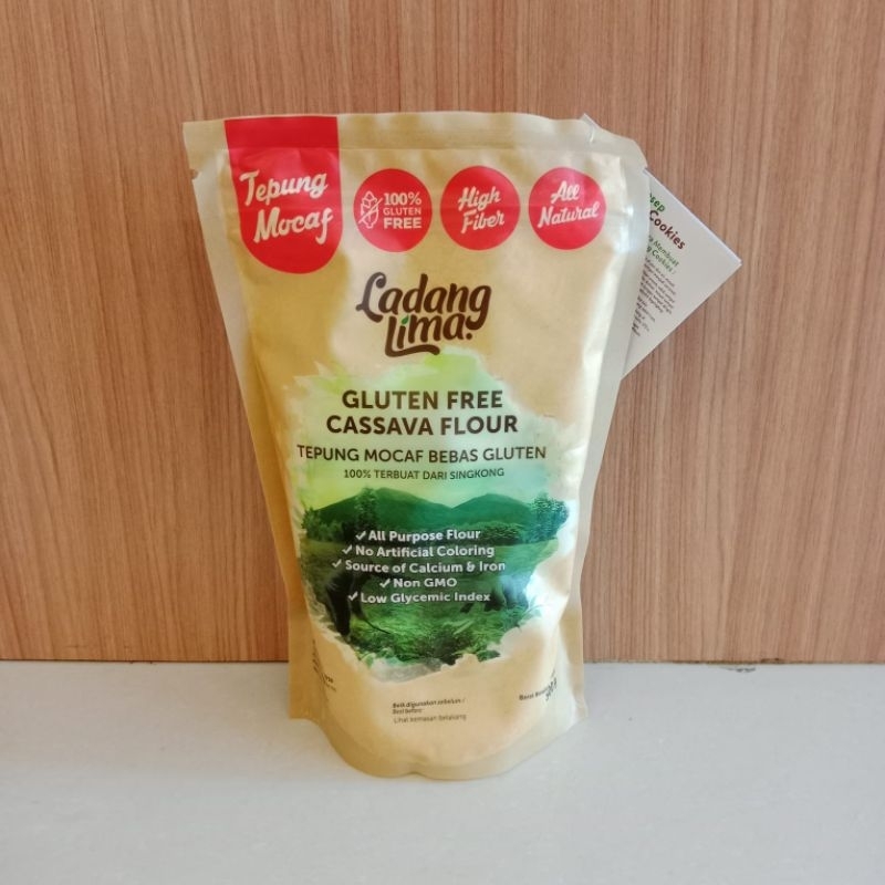 

Ladang Lima Tepung Mocaf 500gr/Gluten Free Cassava Flour