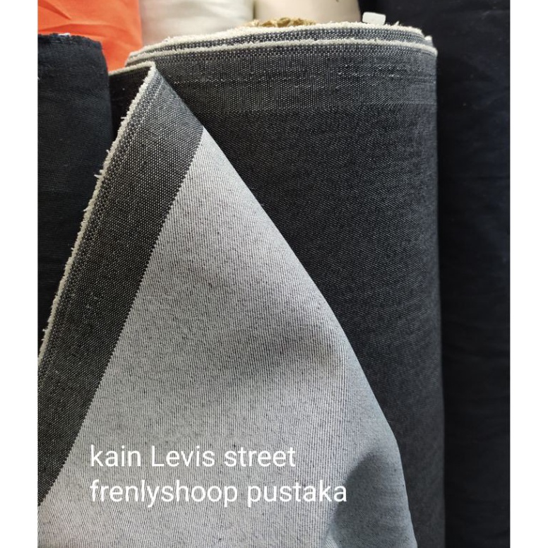 Splash kain Levis jeans street tipis  bahan jeans celana Levis street tipis