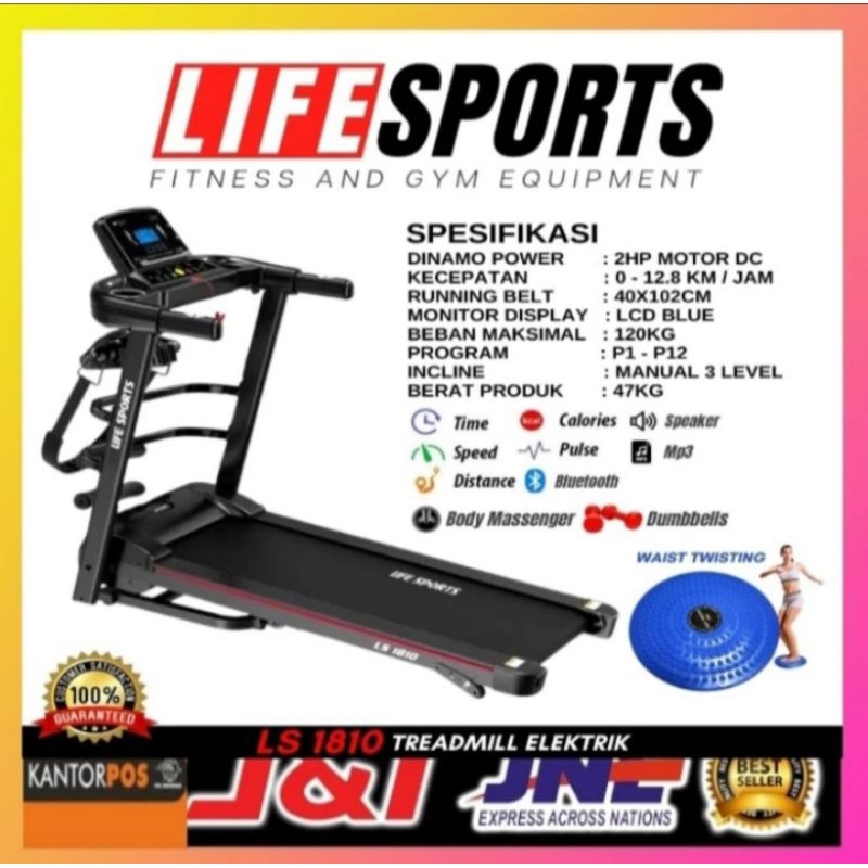 Treadmil-Elektrik-Ls1810-(Original)-Treadmil-Elektrik-Treadmil