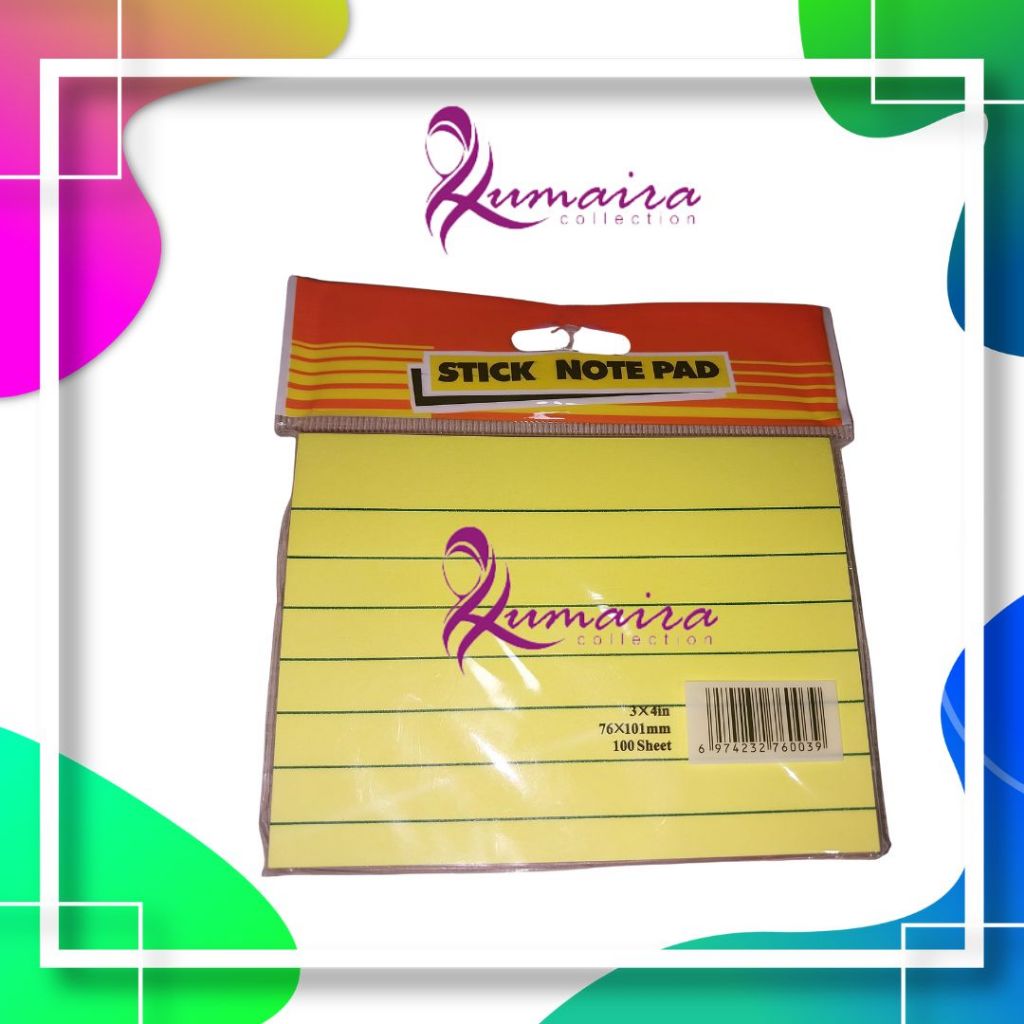 

Sticky Notes JIA TE JH-C4 76x101 Sht