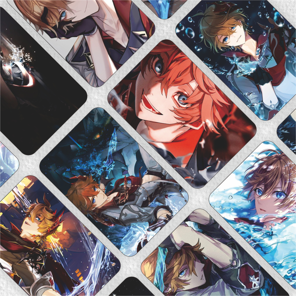 Photocard GENSHIN IMPACT [ TARTAGLIA ] | Photocard GAME/genshin impact/tartaglia/hoyoverse/genshin i