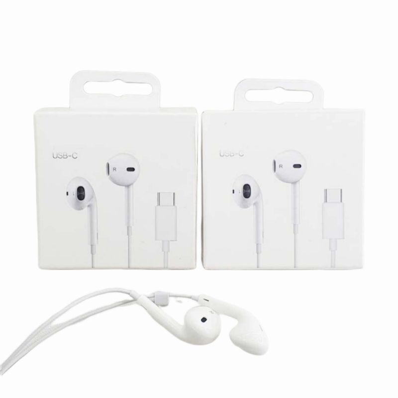 HEADSET HANDSFREE TYPE C COMPATIBLE FOR IPHONE 15 / 15 PRO MAX