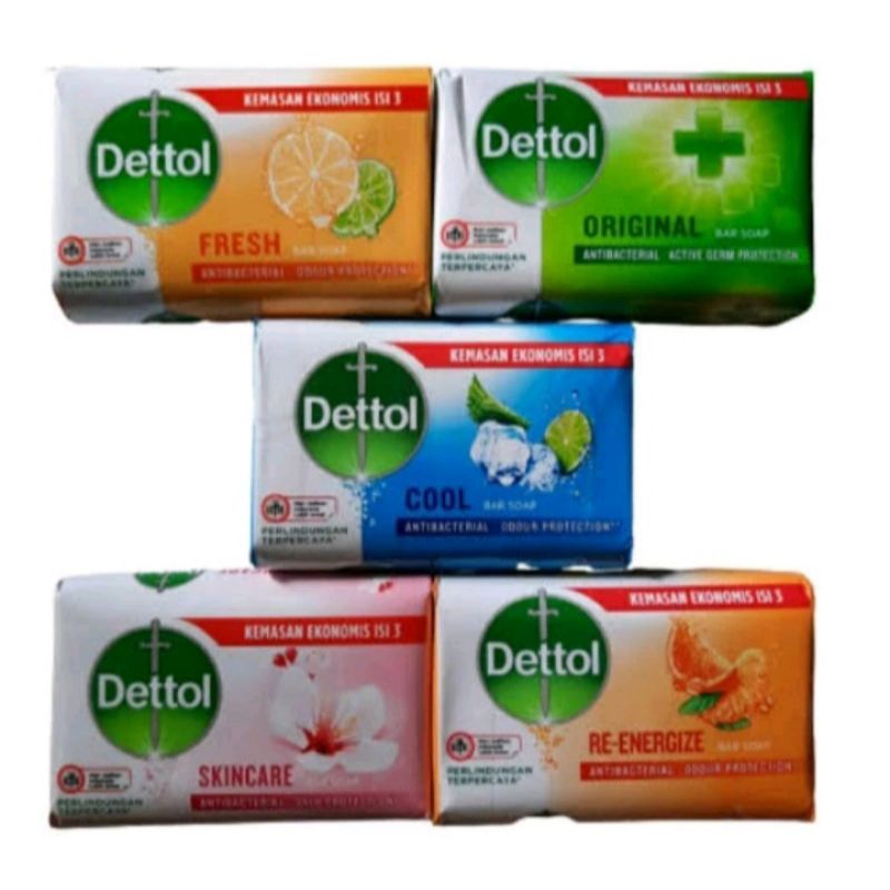 Dettol 60gr Sabun Batang /Sabun Mandi Batang Dettol 60gr / Bar Soap Dettol 60gr Wangi