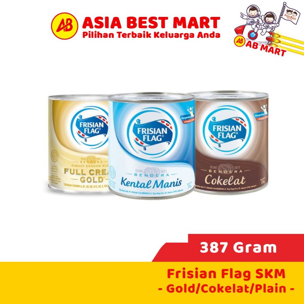 

Frisian Flag Bendera Skm Plain Coklat Gold 387gr Kaleng Susu Kental Manis Condensed Milk