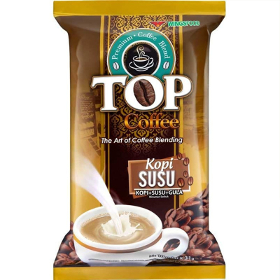 

ANEKA MINUMAN TOP COFFEE PACK/KOPI SUSU 3 IN 1 INSTAN 31 GRAM/RENCENG/TOP AVOCADO COFFEE 9X 22 GRAM/TOP CPFFEE INSTAN ACPPPUCINO /TOP COFFEE INSTAN GULA AREN/TOP COFFEE GULA AREN TUBRUK LEGITZZ KOPI INSTAN