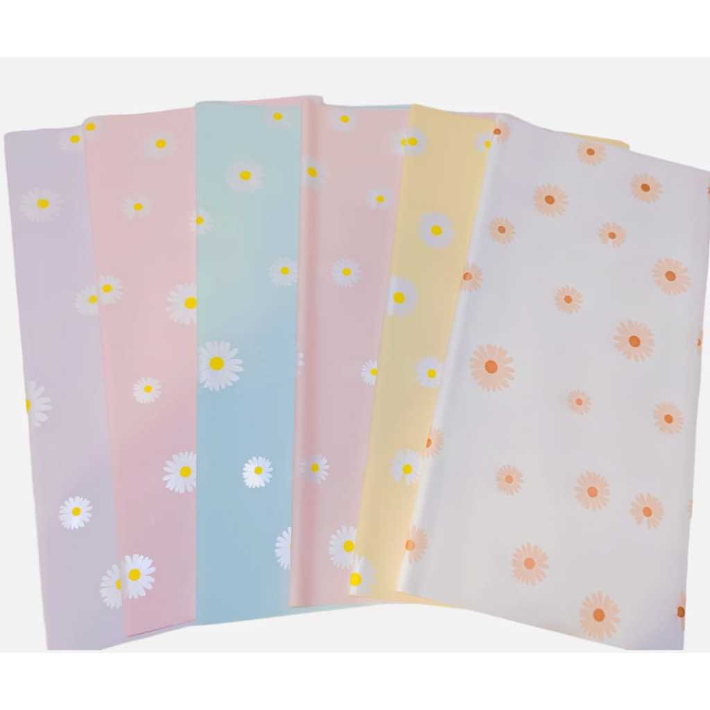 

TOKO ANQA-Kertas Kado Import KL MINI DAISY (FLOWER) Uk.58 x 58 cm