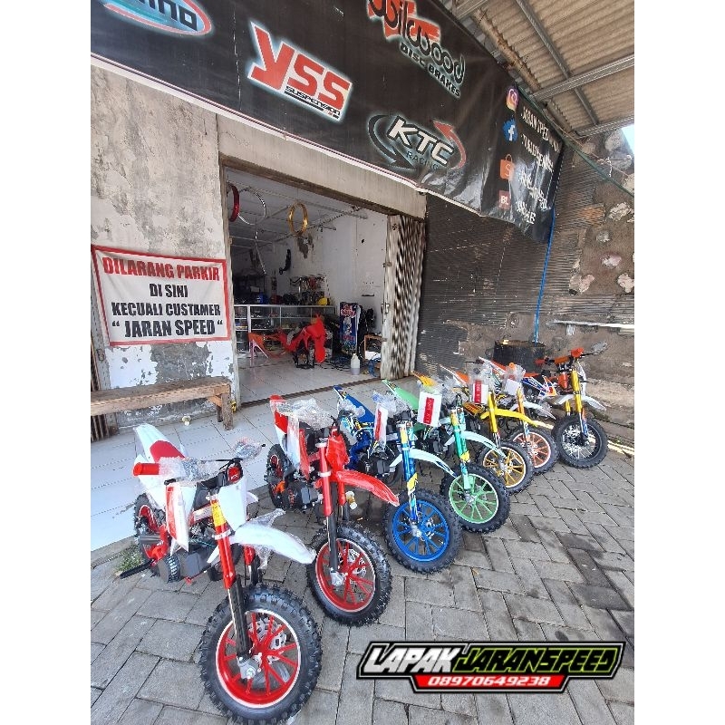 MOTOR TRAIL ANAK PC 01 50CC MESIN 2 TAK~MOTOR MINI