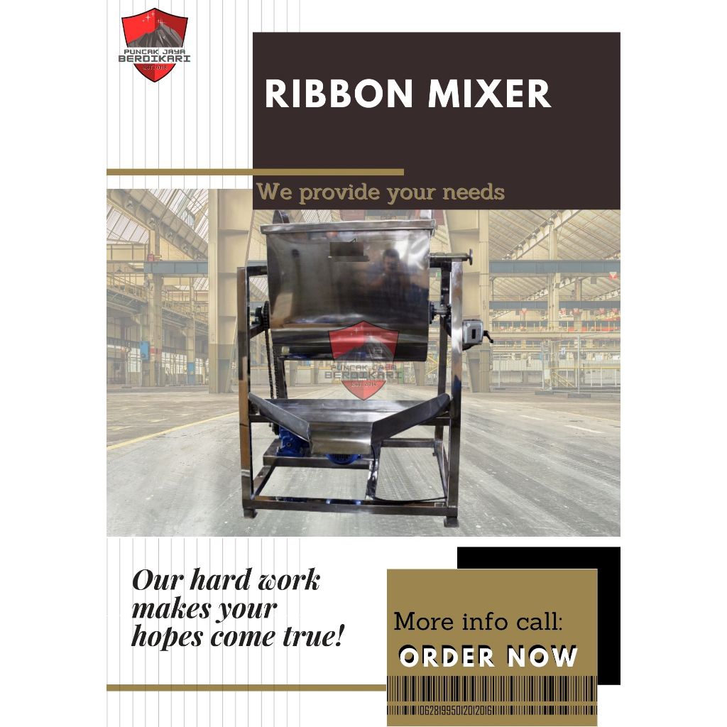 Mixer Stainless Food Grade - Mixer Adonan Kapasitas Besar