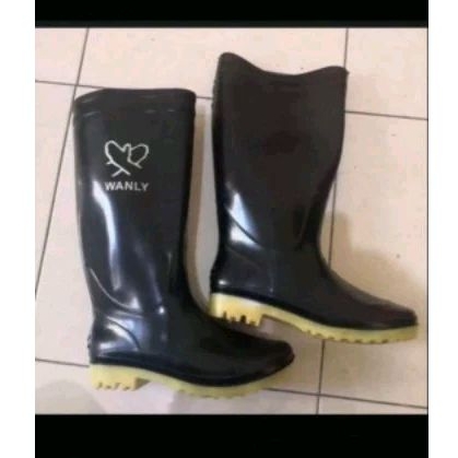 

Sepatu Boots Karet Anti Hujan Basah Sepatu Boot Pelindung Proyek Murah