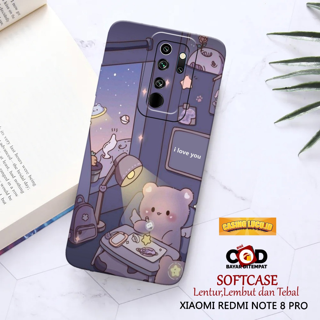 Case Hp Xiaomi Redmi Note 8 Pro Terbaru Fashion Case KARTUN Casing Xiaomi Redmi Note 8 Pro Softcase 